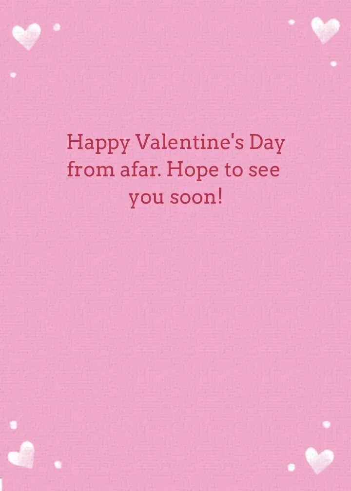 All The Love Photo card inside right