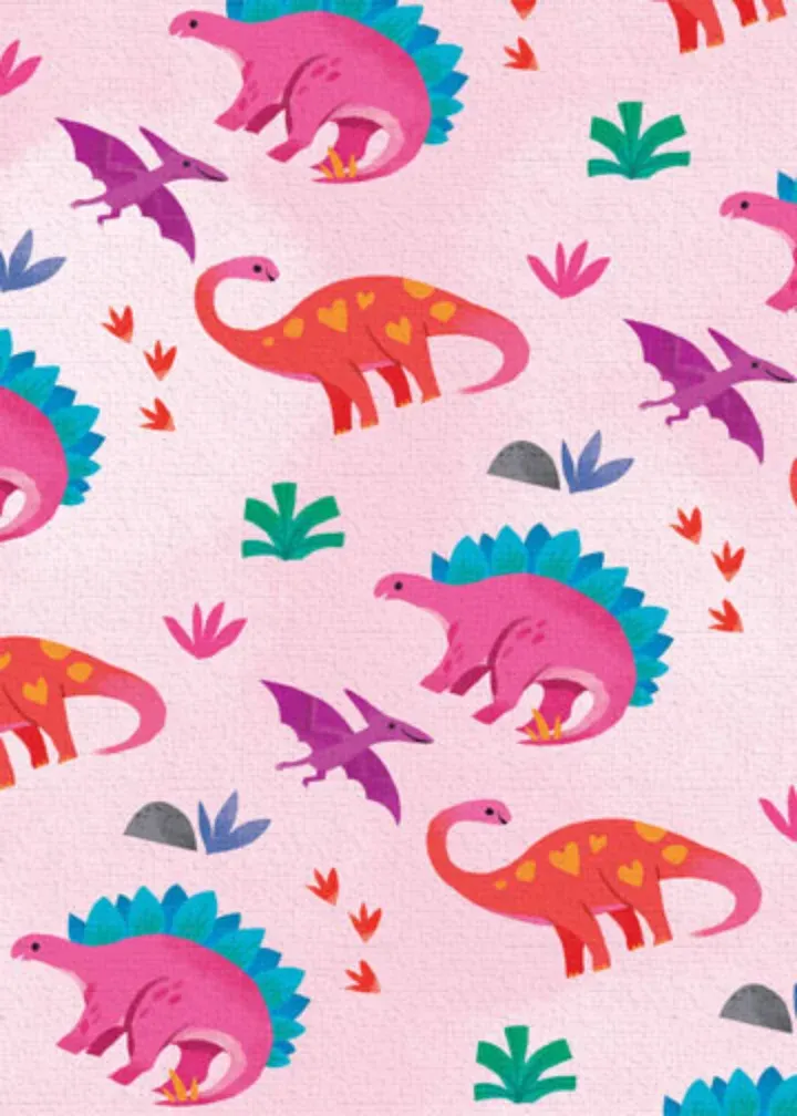 Dino-mite Mom card inside left