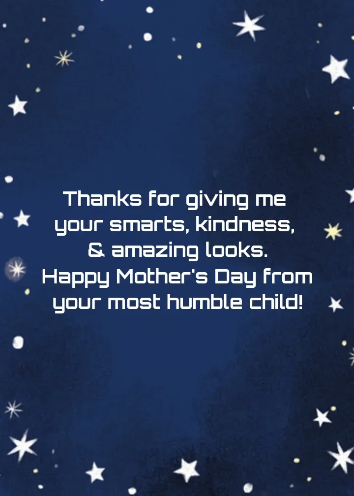 Mom Universe card inside right