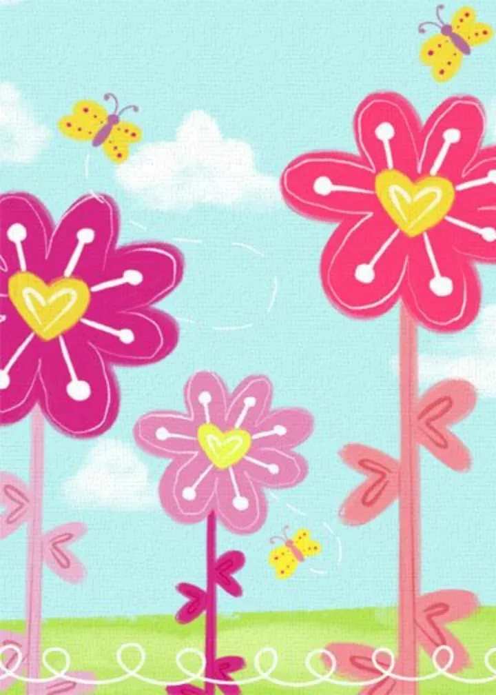 To My Grandmother Flowers card inside left