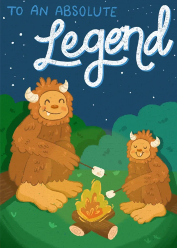 You're An Absolute Legend card front