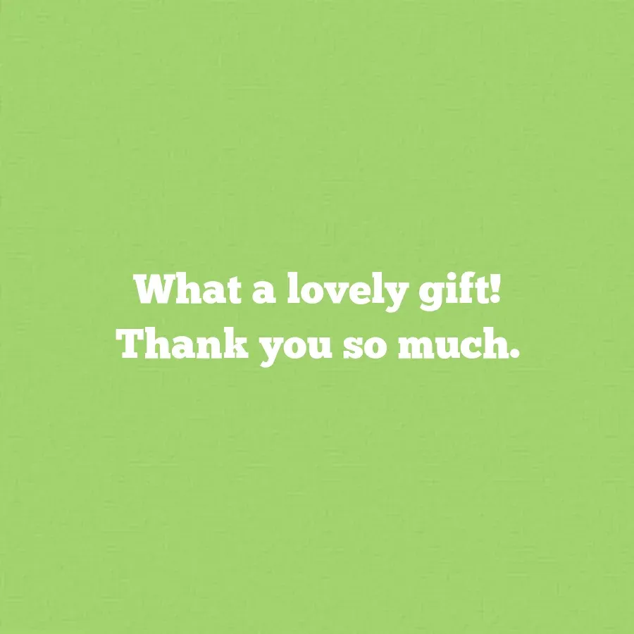 Santa Claus Thank You card inside right