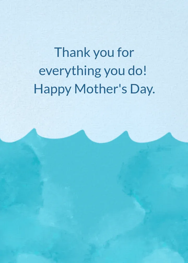 Iceberg Mom card inside right