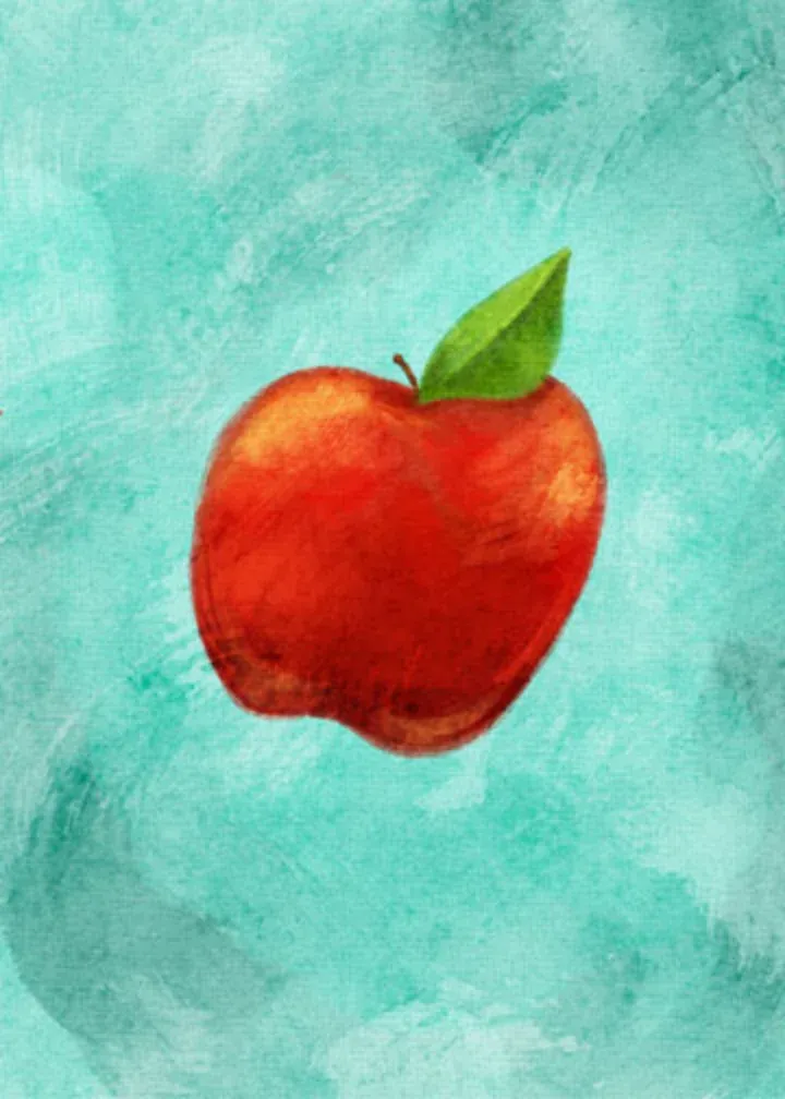 Apple Tree card inside left