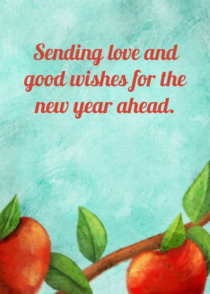 Apple Tree card inside right