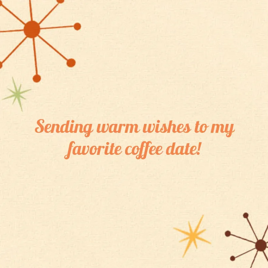 Retro Diner Coffee card inside right