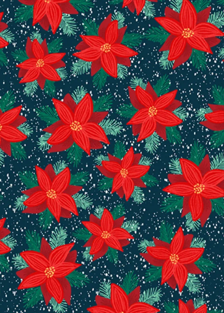 Merry Mom card inside left