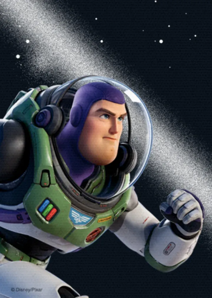 Lightyear Thanks card inside left