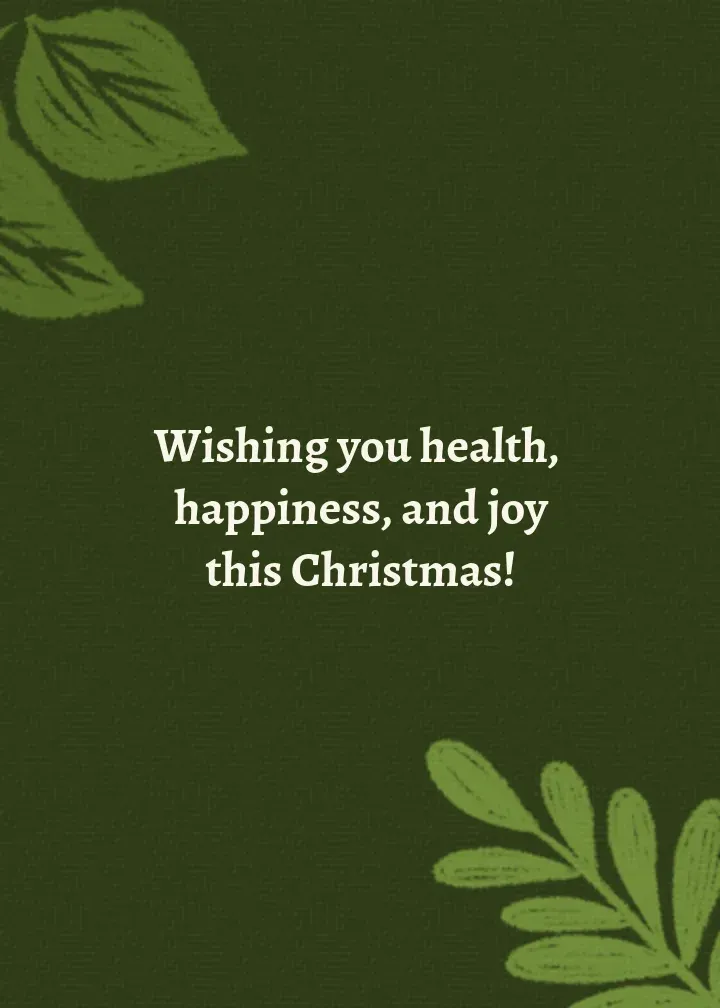 Floral Angel Joy card inside right