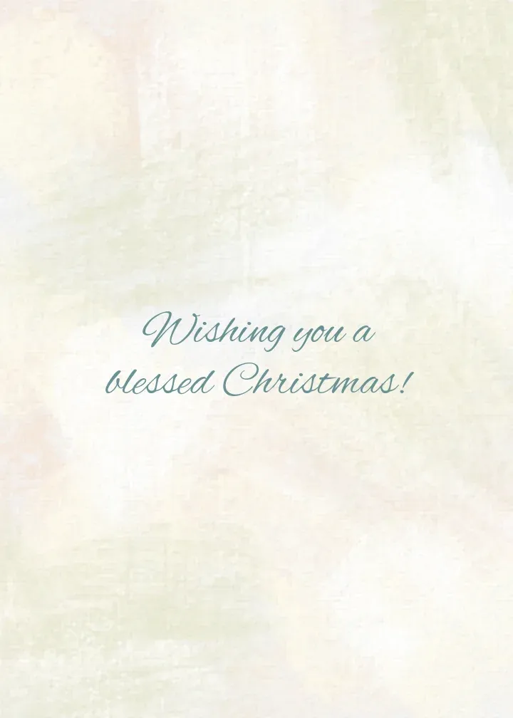 Collage Dove card inside right