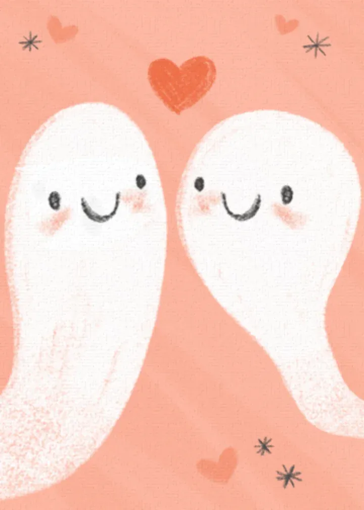 Happy Anniversary Boo card inside left