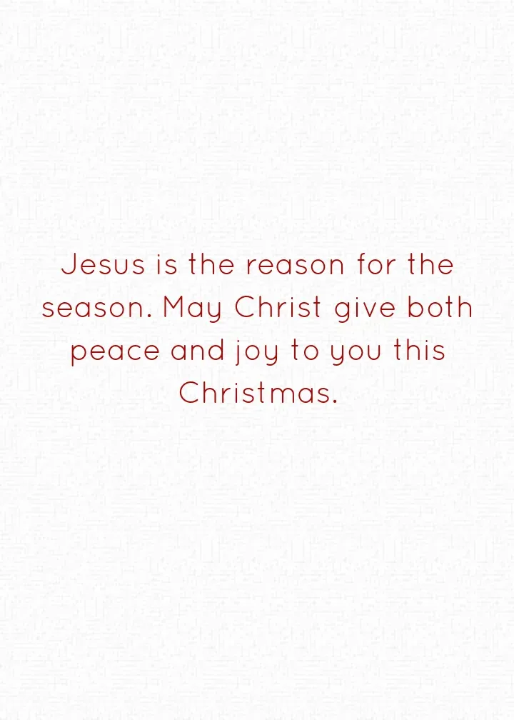 Christmas Begins With Christ card inside right