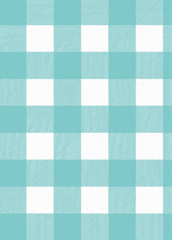 Plaid Pretzel card inside left