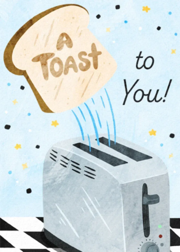 Toast to Admin card front