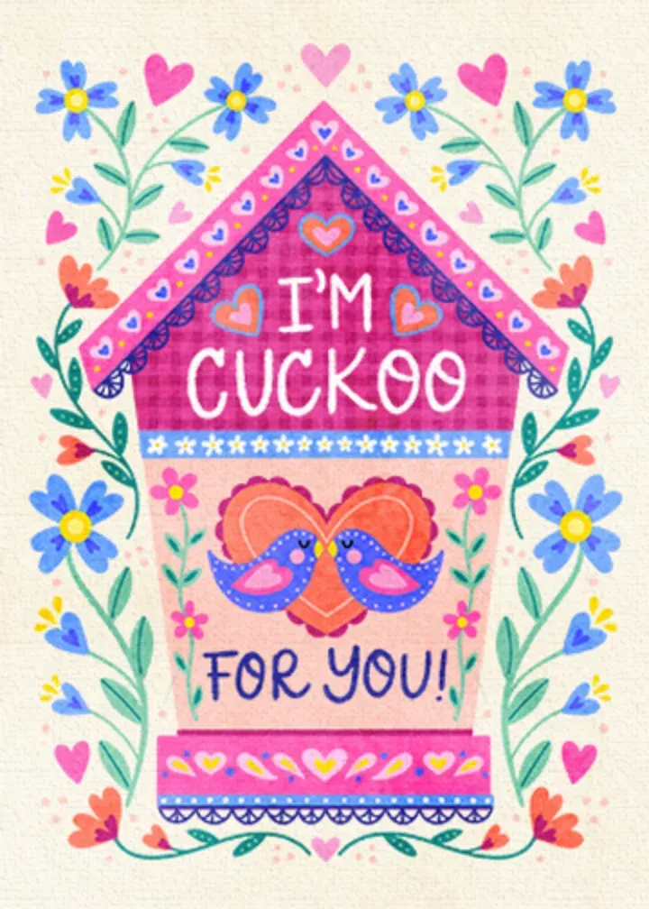 Cuckoo For You card front