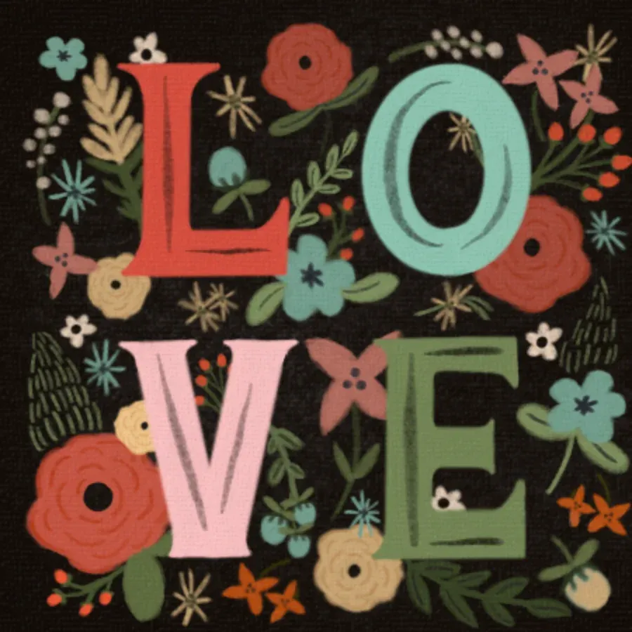 Love Letters card front