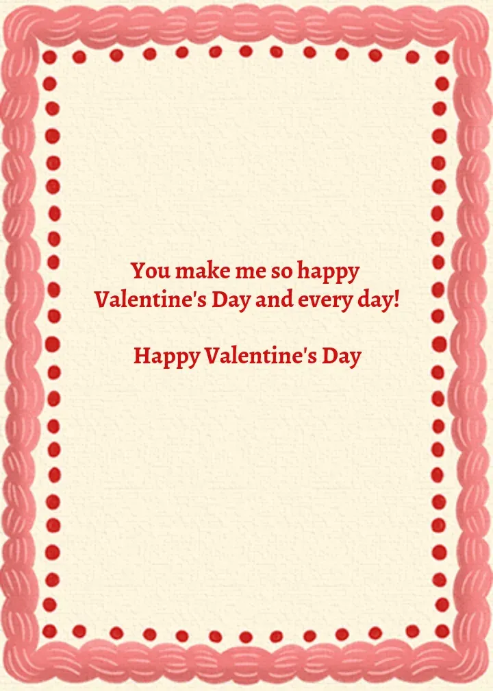 Vintage Cake card inside right