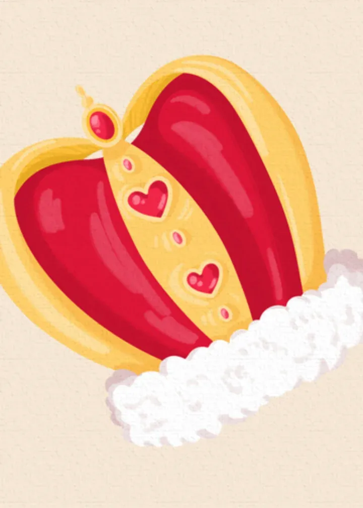 Dad Valentine King card inside left