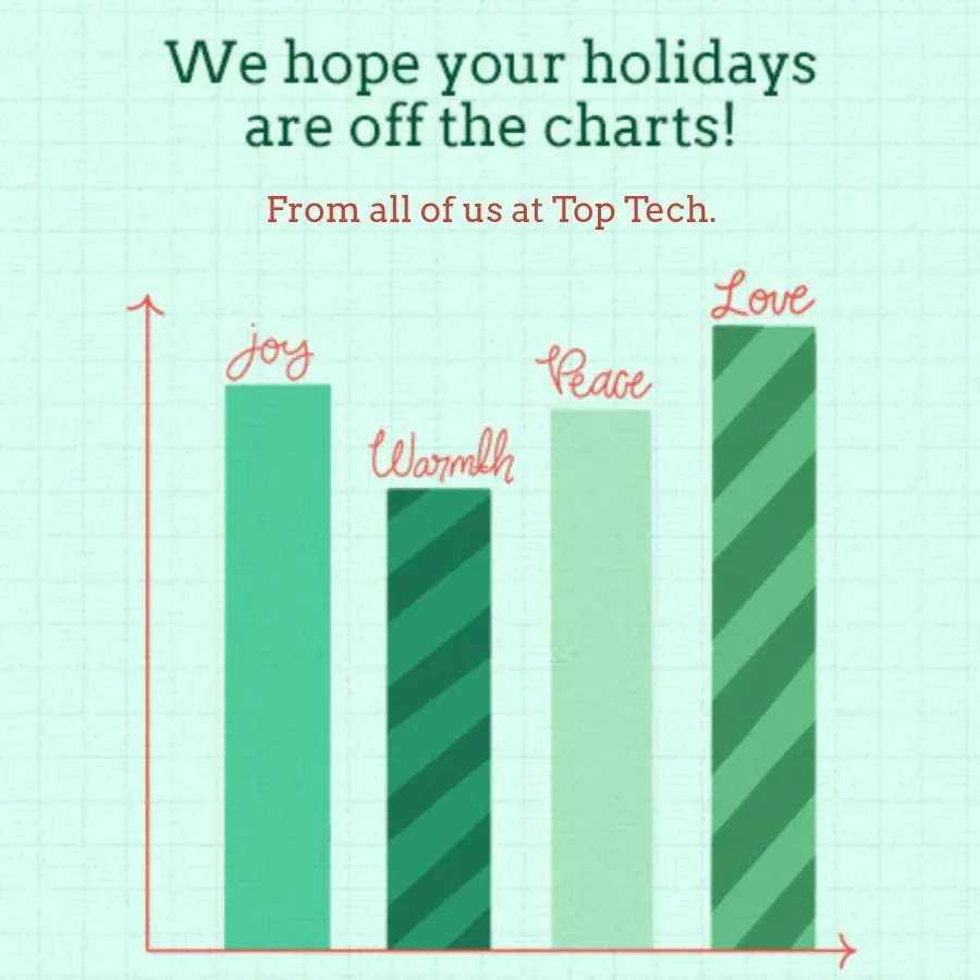 Holiday Report card front