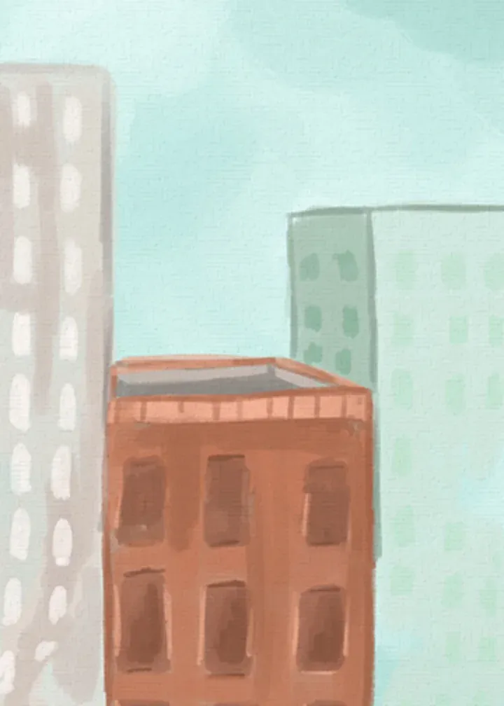 Thanksgiving Parade card inside left