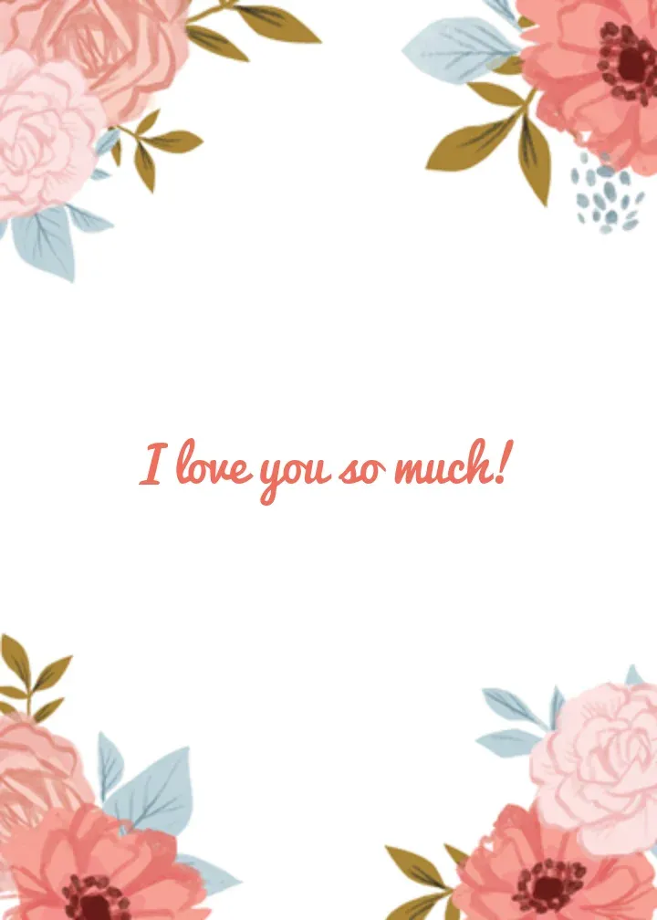 Will You Be Mine card inside right