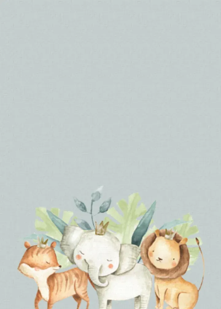 Wild One Baby card inside left