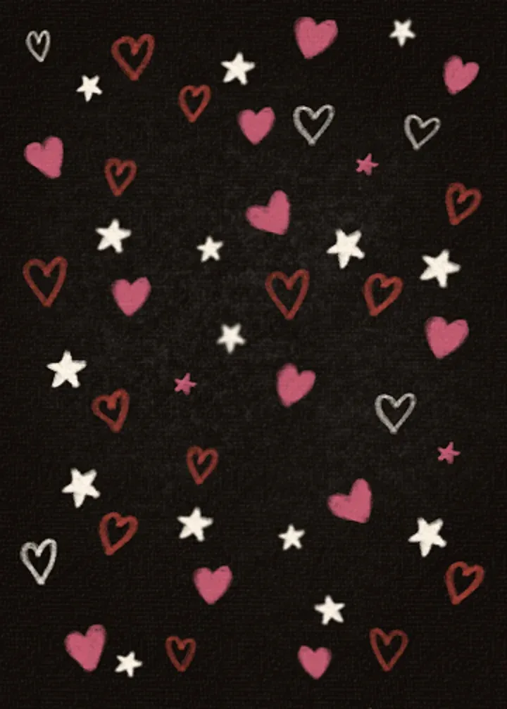 Wonderful Mom Valentine card inside left