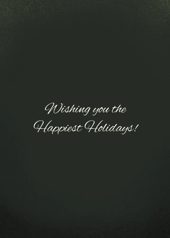 Peppermint Christmas card inside right