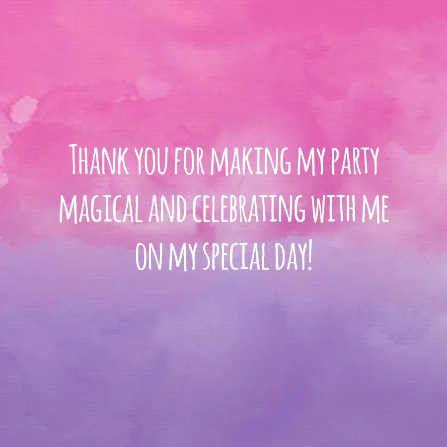 Disney Princess Thanks card inside right