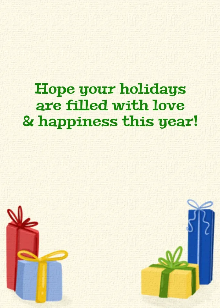 Chrismukkah Menorah card inside right