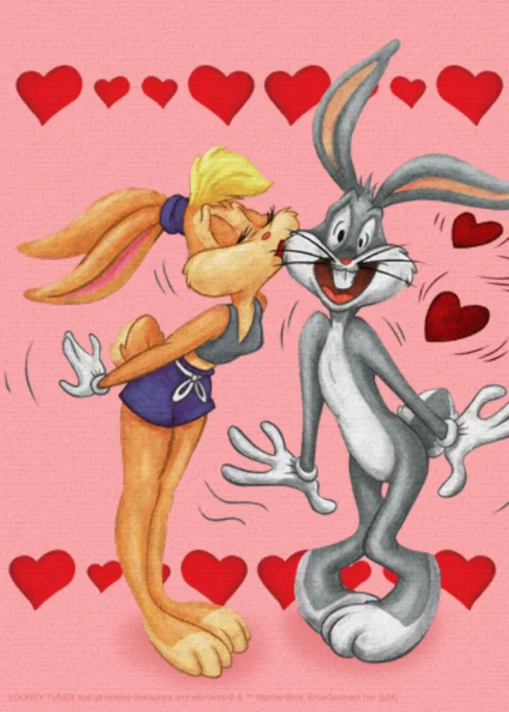 Looney Tunes | Valentine card inside left