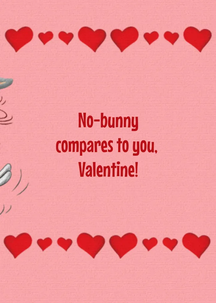 Looney Tunes | Valentine card inside right