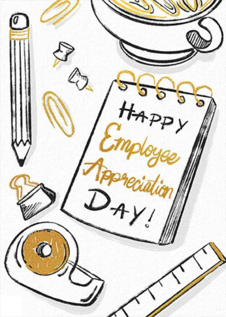 Employee Appreciation Ink card front