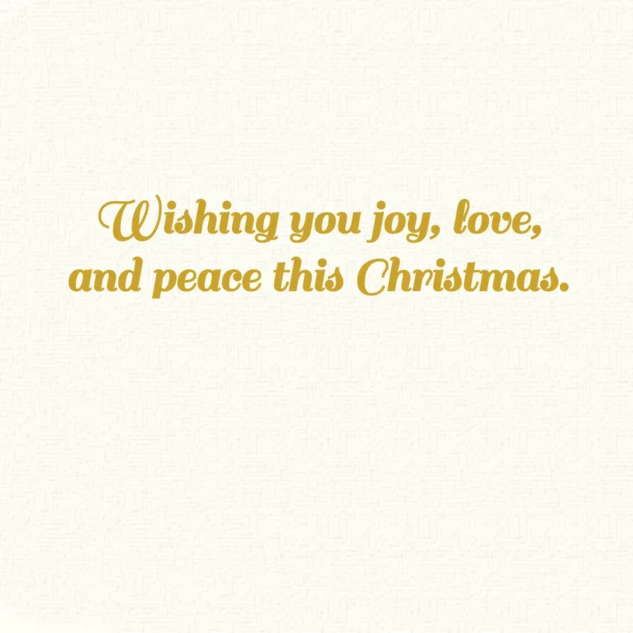 Rejoice Golden card inside right