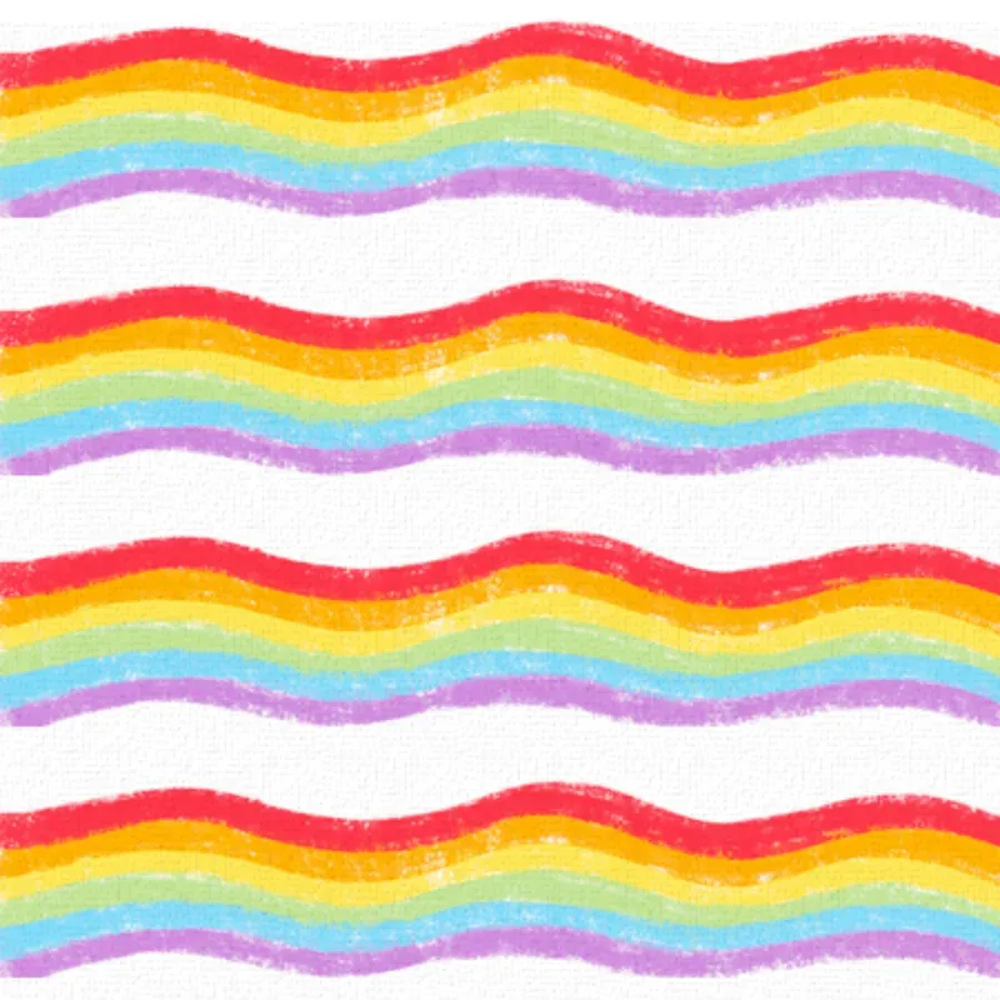 Preschool Crayons card inside left