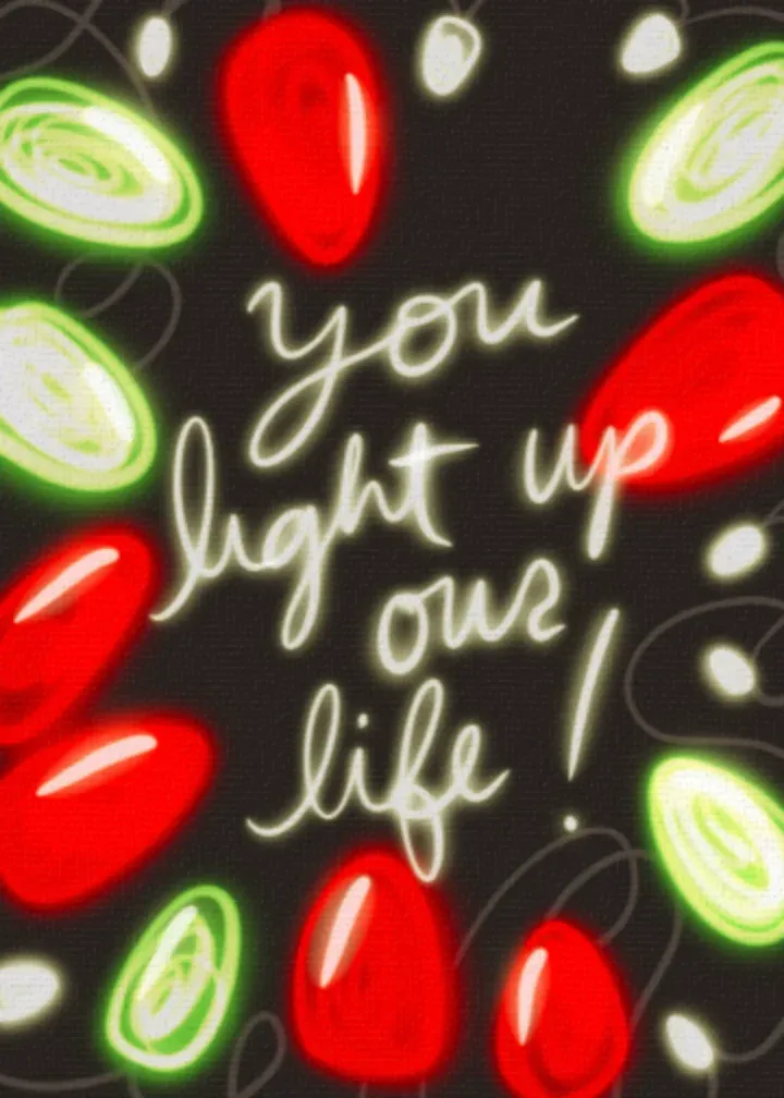 Light of Our Life card front