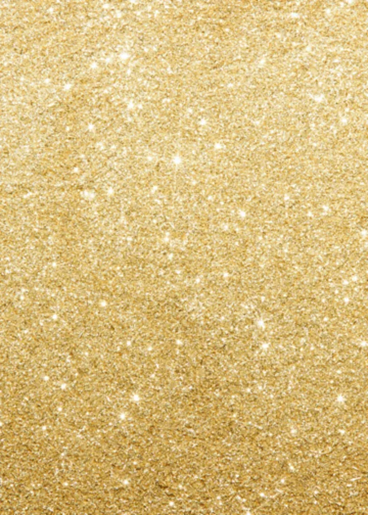 Gold Fireworks Photo card inside left