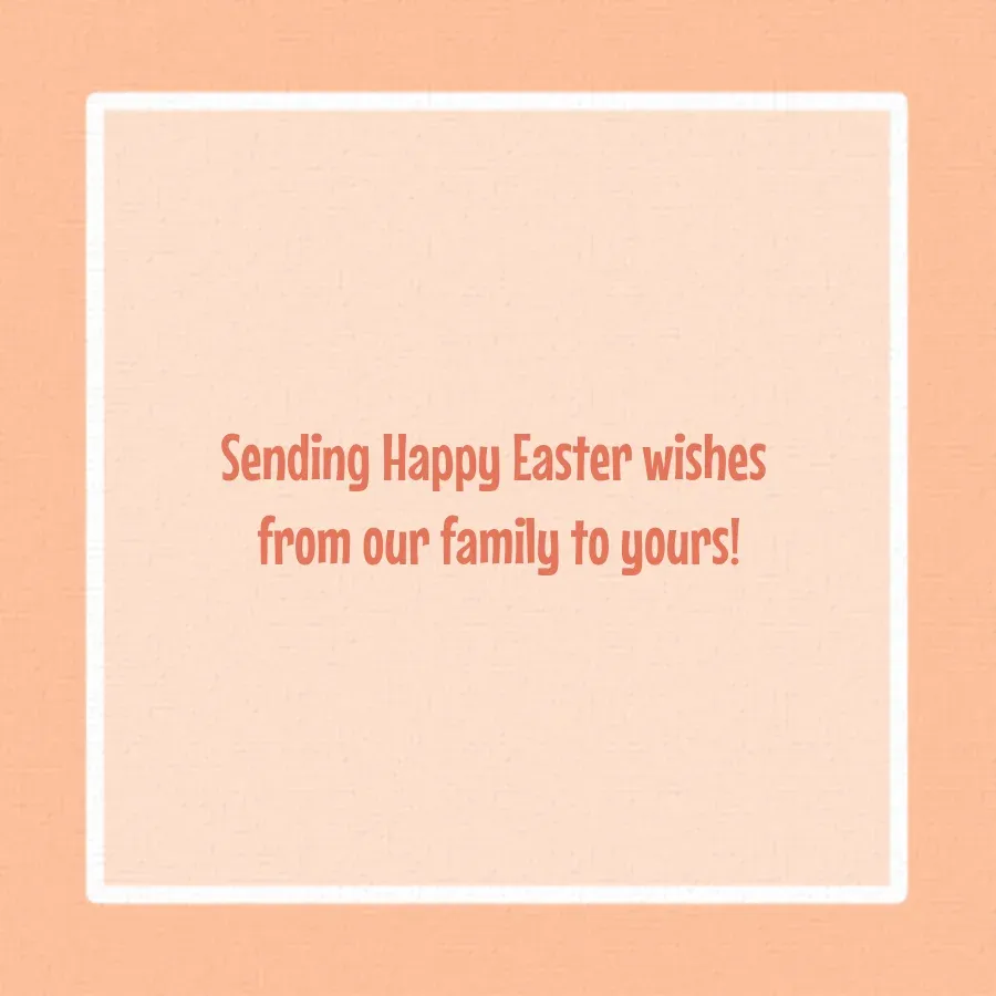 Easter Chicks card inside right