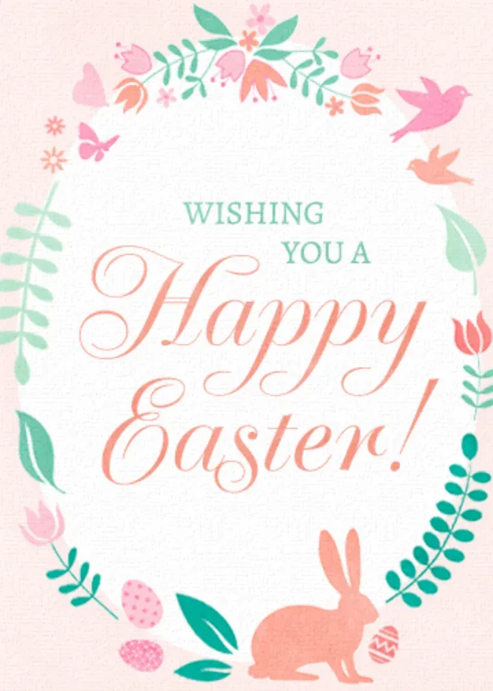 Easter Arch card front