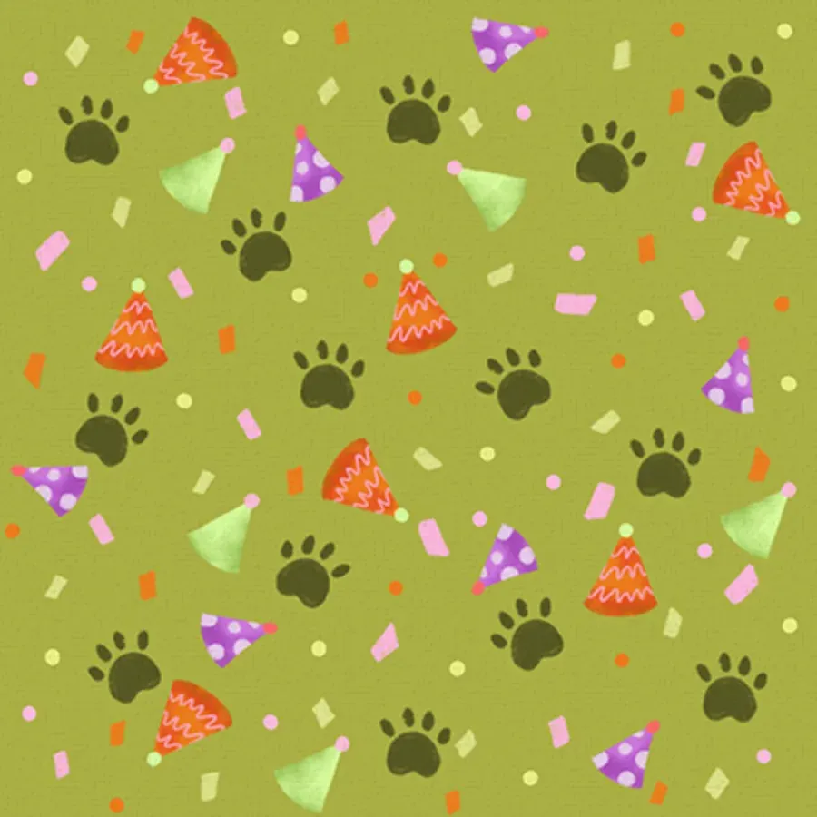 Purrrfect Birthday card inside left