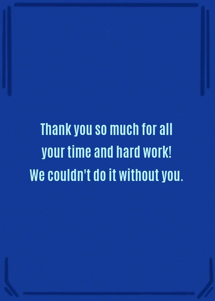 You Make A Difference card inside right