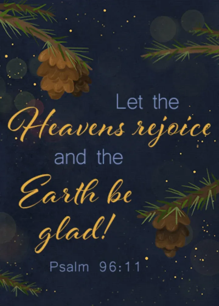 Let the Heavens Rejoice card front