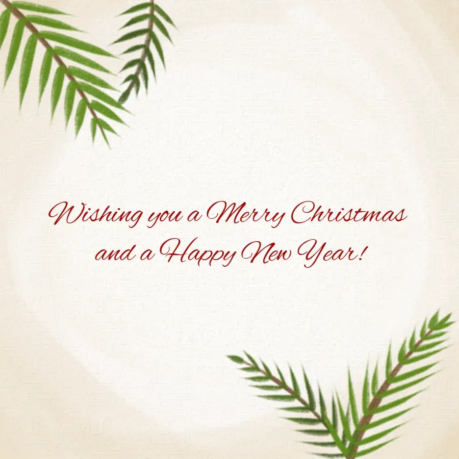 Christmas Classic card inside right