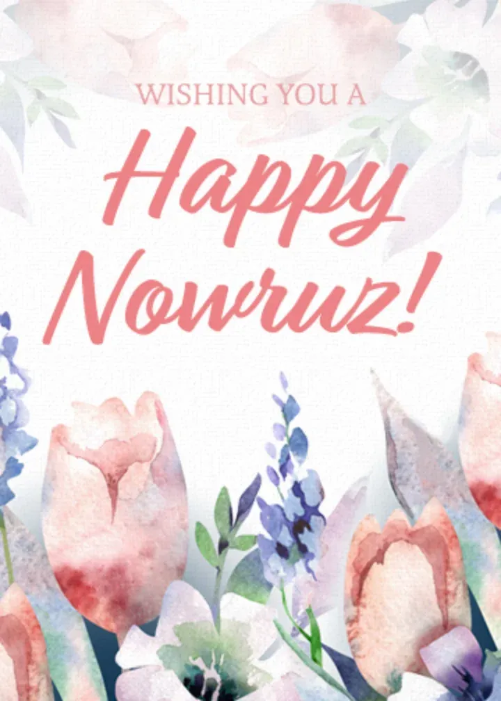 Nowruz | March 20 card front
