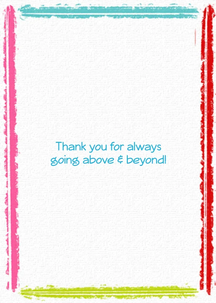 Teacher Bright Christmas card inside right