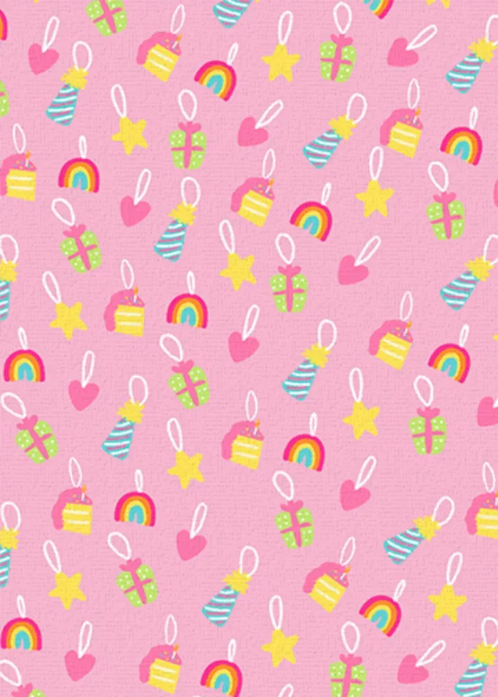 Friendship Bracelets Birthday card inside left