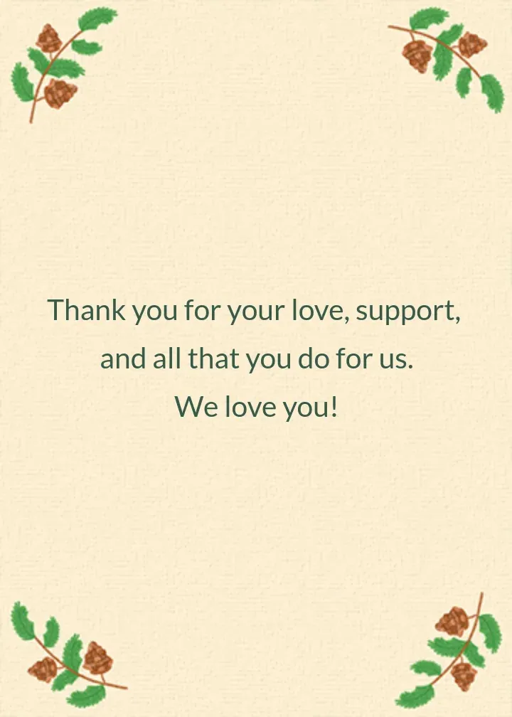 Christmas Father-In-Law card inside right