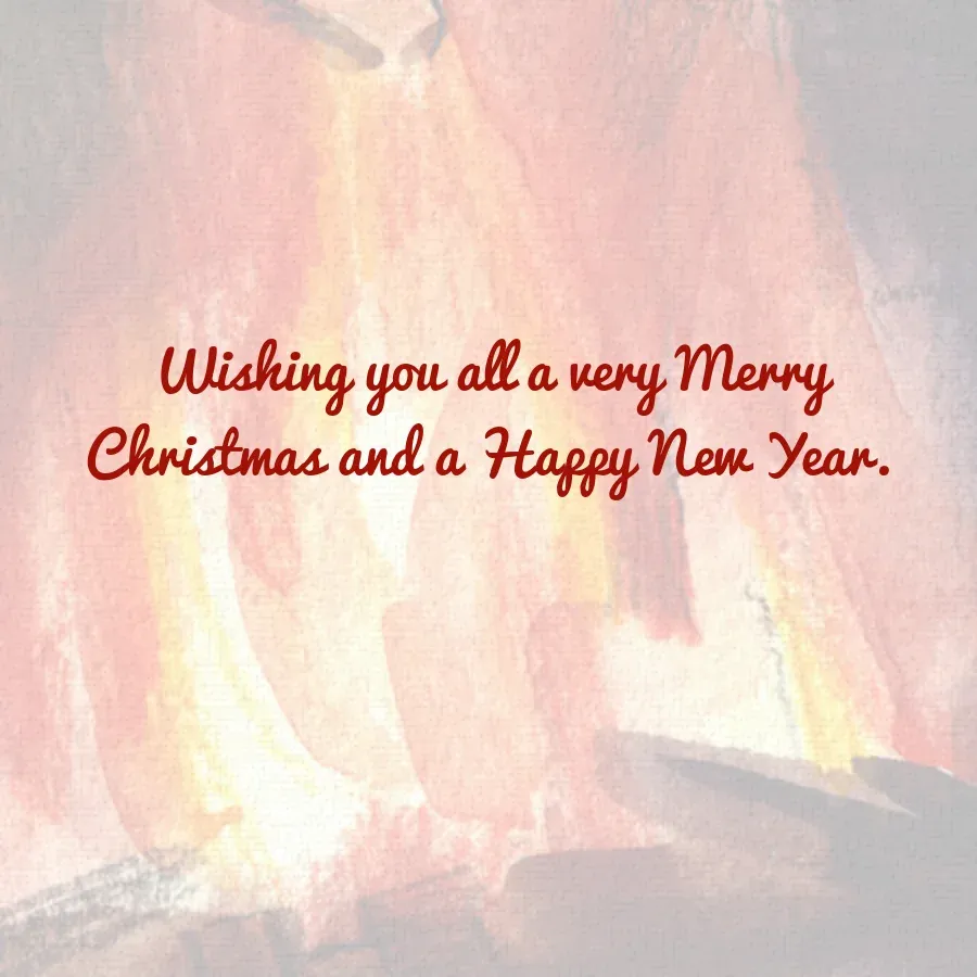 From Our Family to Yours card inside right