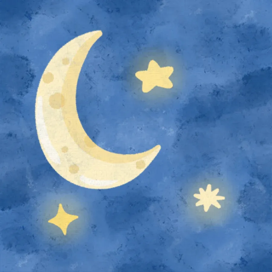 Sleepy Mom card inside left