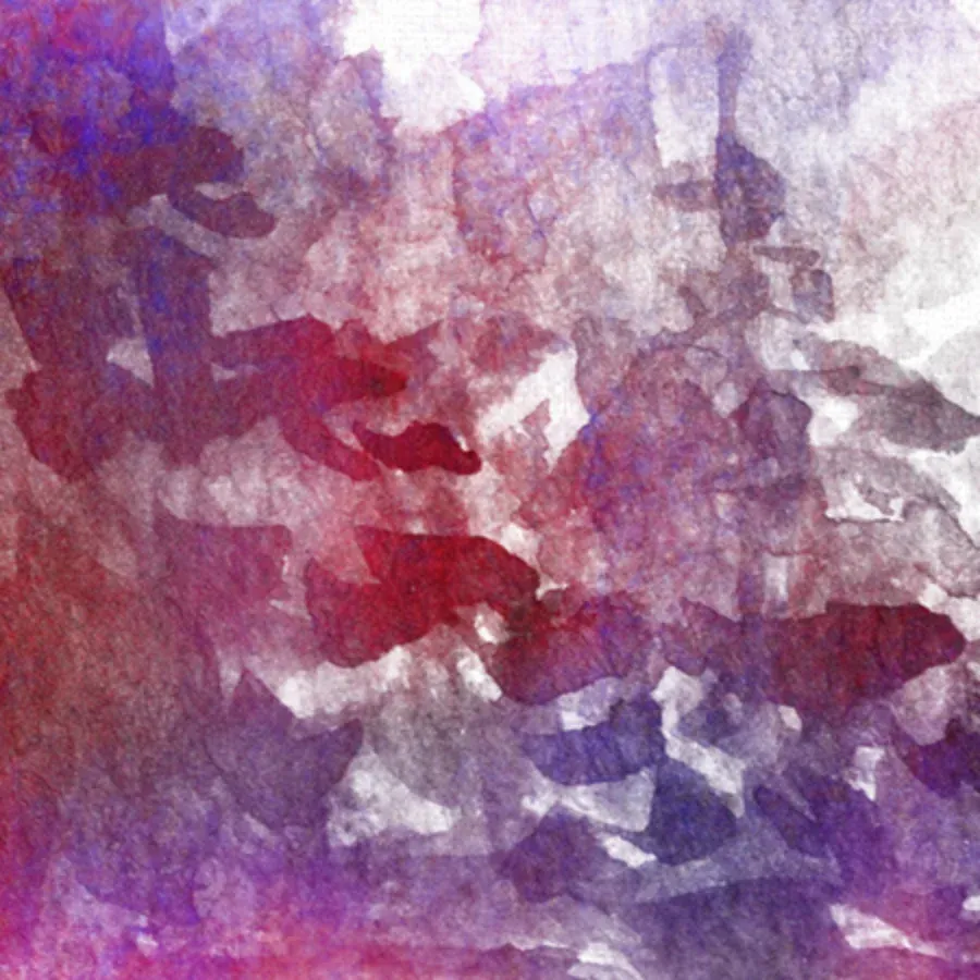 Watercolor Eid card inside left